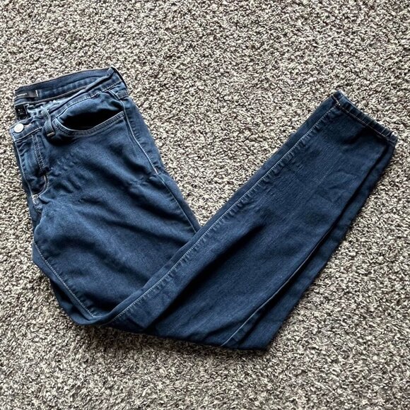 Flying Monkey Denim - Flying Monkey Navy Skinny Jeans, Womens 28 Mid-rise Denim Jeans